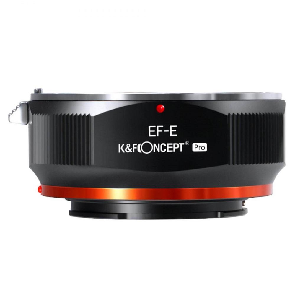 K&F Concept K&F Objektivadapter Pro till Canon EF/EF-S objektiv for Sony E kamerahus