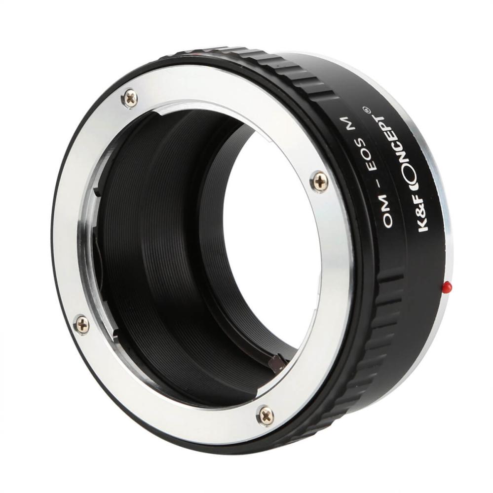 K&F Concept K&F Concept Objektivadapter for Olympus OM objektiv for Canon EOS M kamerahus