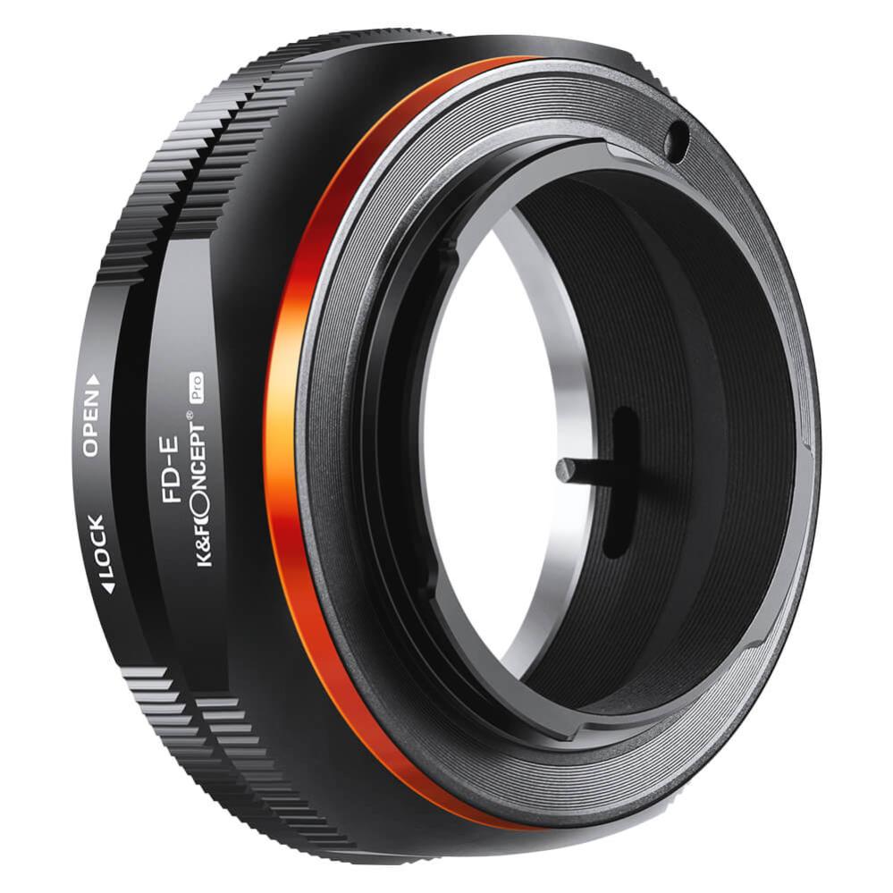 K&F Concept K&F Objektivadapter Pro till Canon FD objektiv for Sony E kamerahus