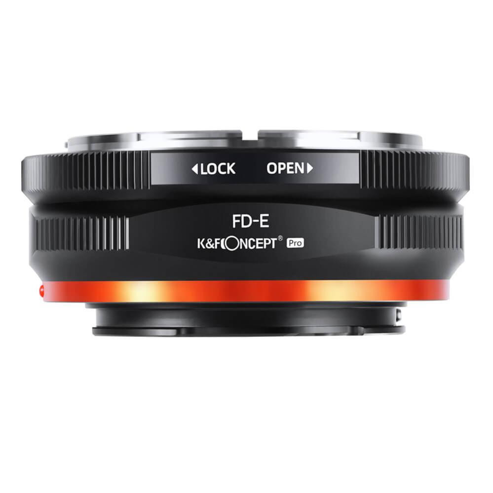 K&F Concept K&F Objektivadapter Pro till Canon FD objektiv for Sony E kamerahus