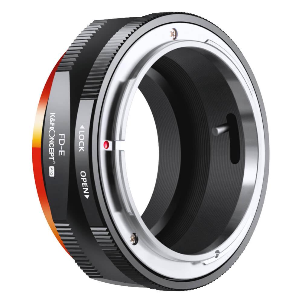 K&F Concept K&F Objektivadapter Pro till Canon FD objektiv for Sony E kamerahus