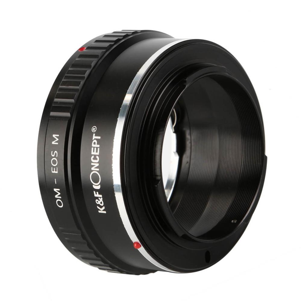 K&F Concept K&F Concept Objektivadapter for Olympus OM objektiv for Canon EOS M kamerahus