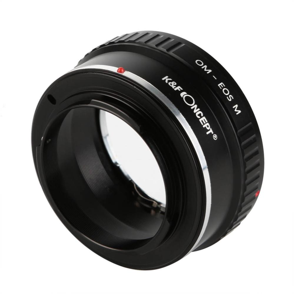 K&F Concept K&F Concept Objektivadapter for Olympus OM objektiv for Canon EOS M kamerahus