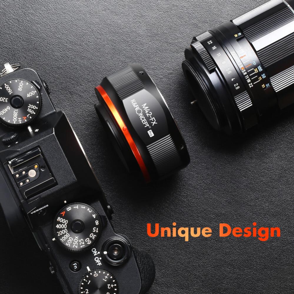 K&F Concept K&F Concept Objektivadapter Pro for M42 objektiv for Fujifilm X kamerahus