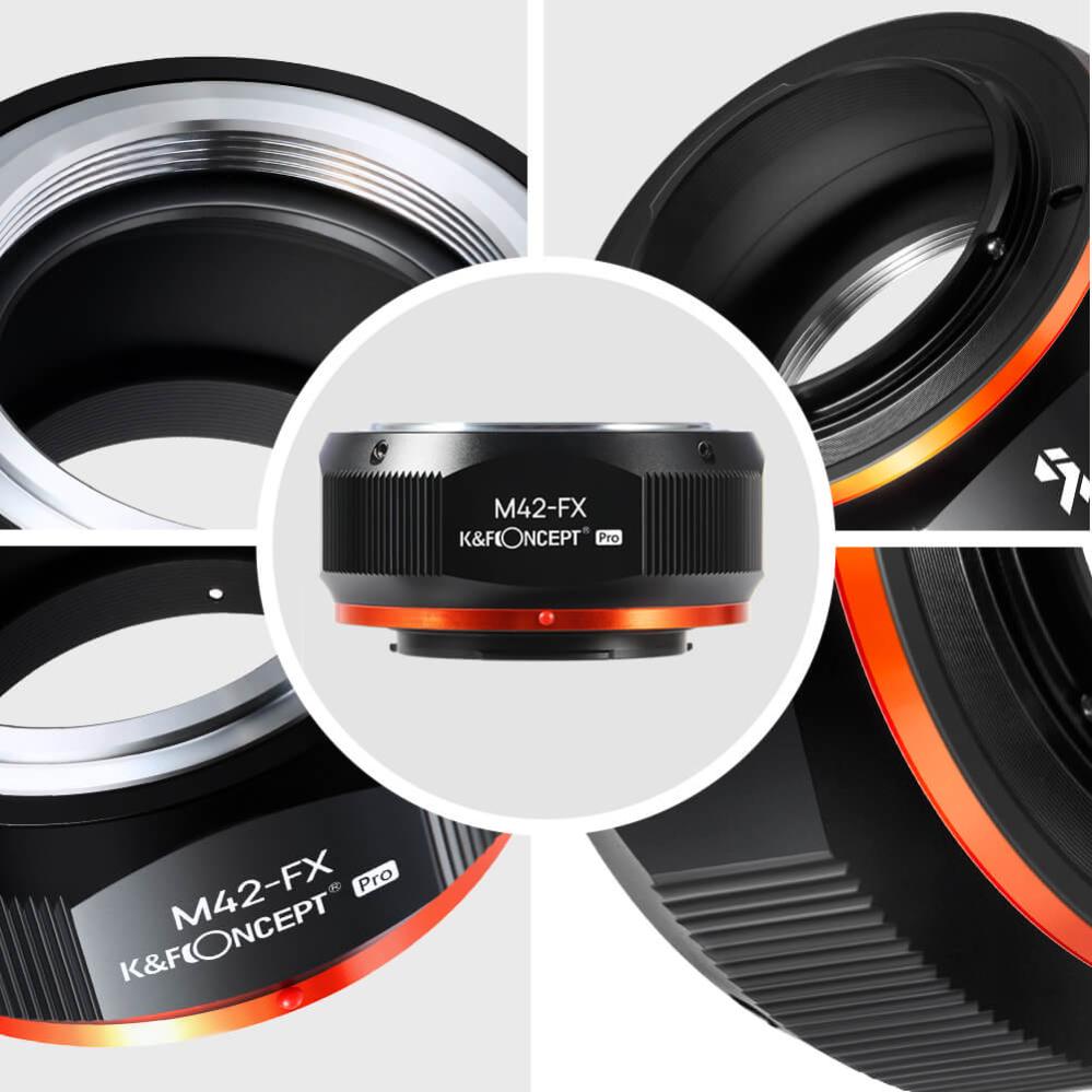 K&F Concept K&F Concept Objektivadapter Pro for M42 objektiv for Fujifilm X kamerahus