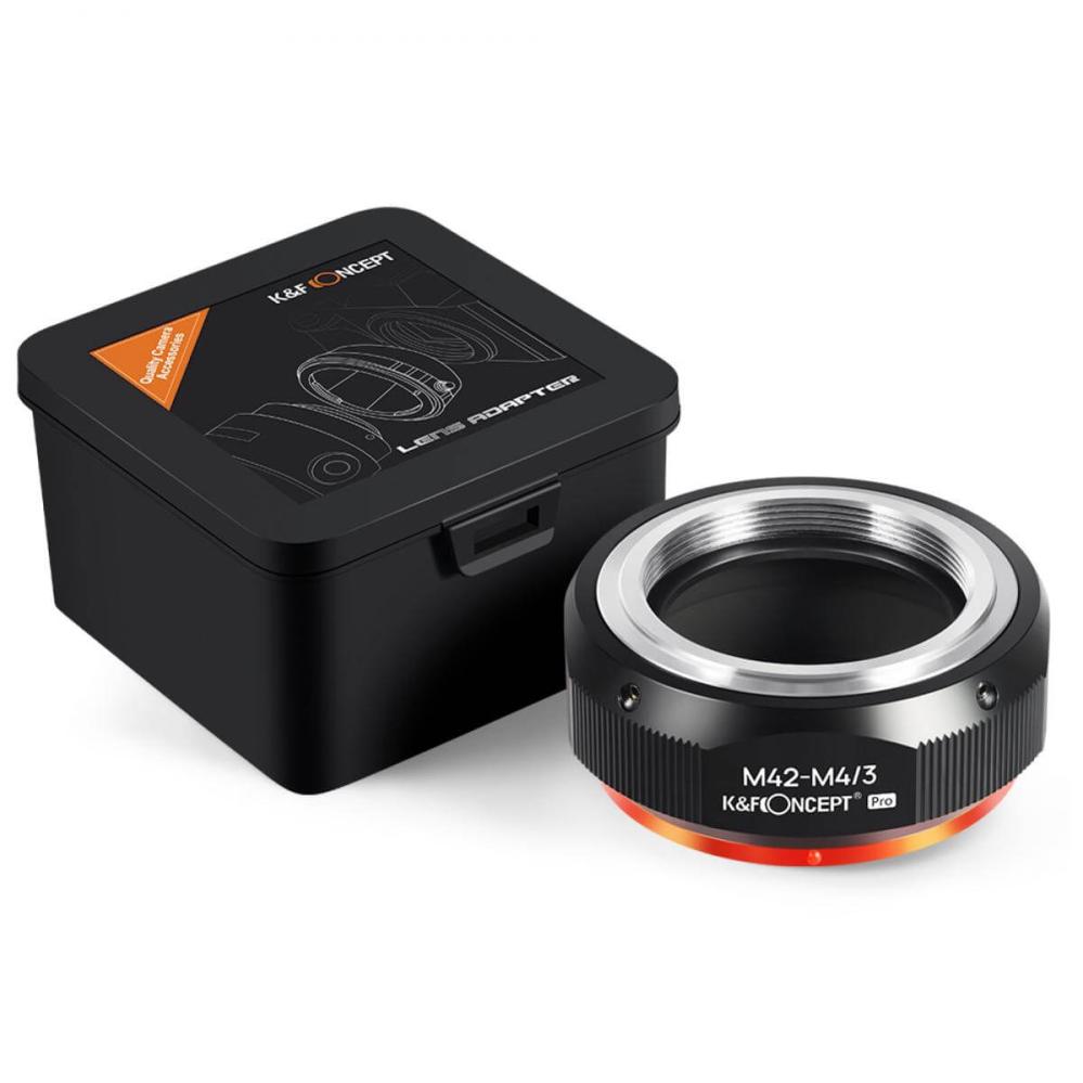 K&F Concept K&F Objektivadapter Pro till M42 objektiv for Micro 4/3 kamerahus