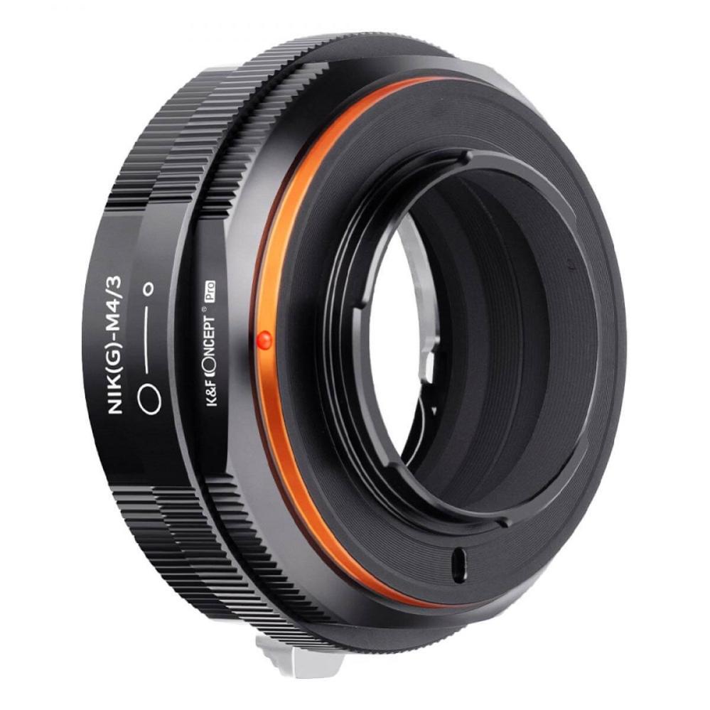 K&F Concept K&F Concept Objektivadapter Pro till Nikon G objektiv for Micro 4/3 kamerahus