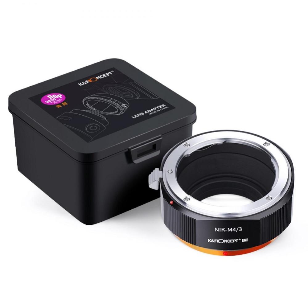 K&F Concept K&F Concept Objektivadapter Pro till Nikon G objektiv for Micro 4/3 kamerahus