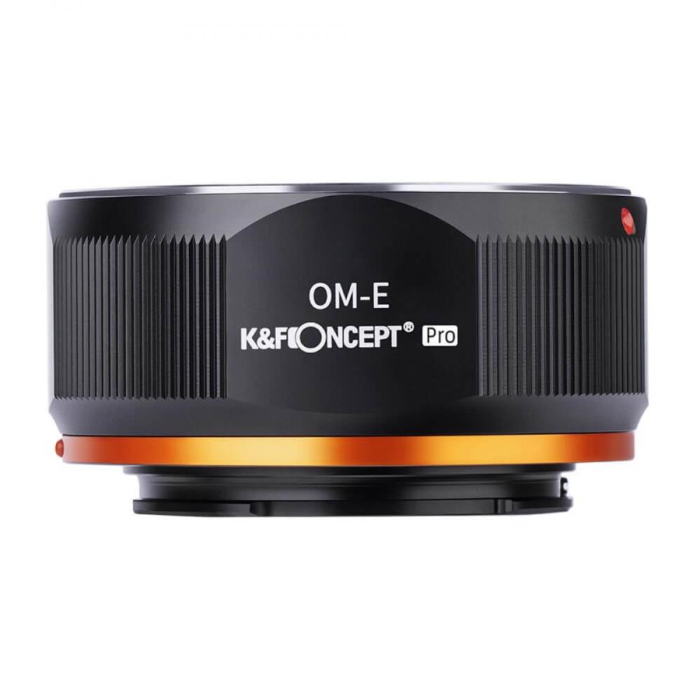 K&F Concept K&F Concept Objektivadapter Pro till Olympus OM objektiv for Sony E kamerahus