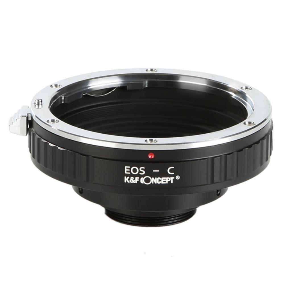 K&F Concept K&F Concept Objektivadapter till Canon EOS EF objektiv för C-feste