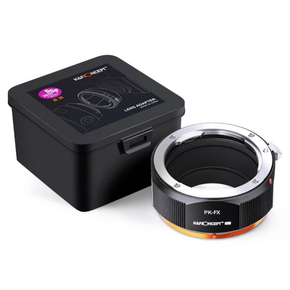 K&F Concept K&F Concept Objektivadapter Pro for Pentax K objektiv for Fujifilm X kamerahus