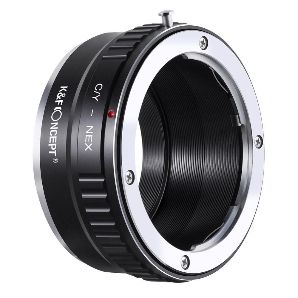 K&F Concept K&F Objektivadapter till Contax/Yashica objektiv for Sony E kamerahus