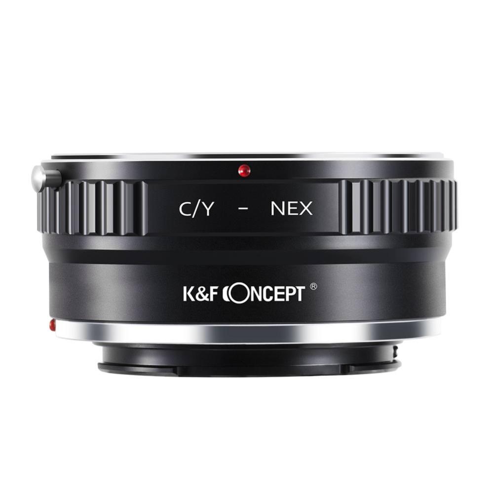 K&F Concept K&F Objektivadapter till Contax/Yashica objektiv for Sony E kamerahus