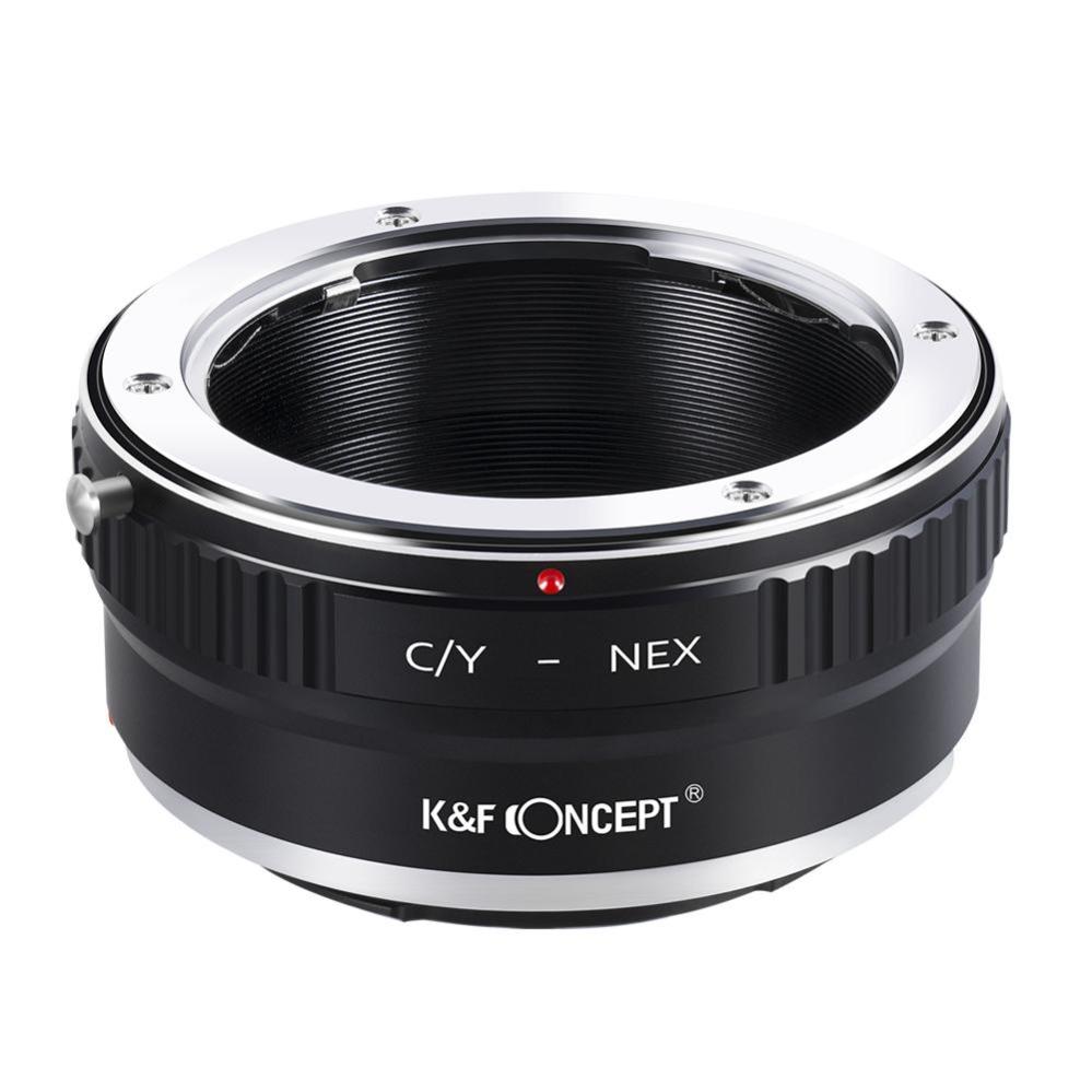 K&F Concept K&F Objektivadapter till Contax/Yashica objektiv for Sony E kamerahus