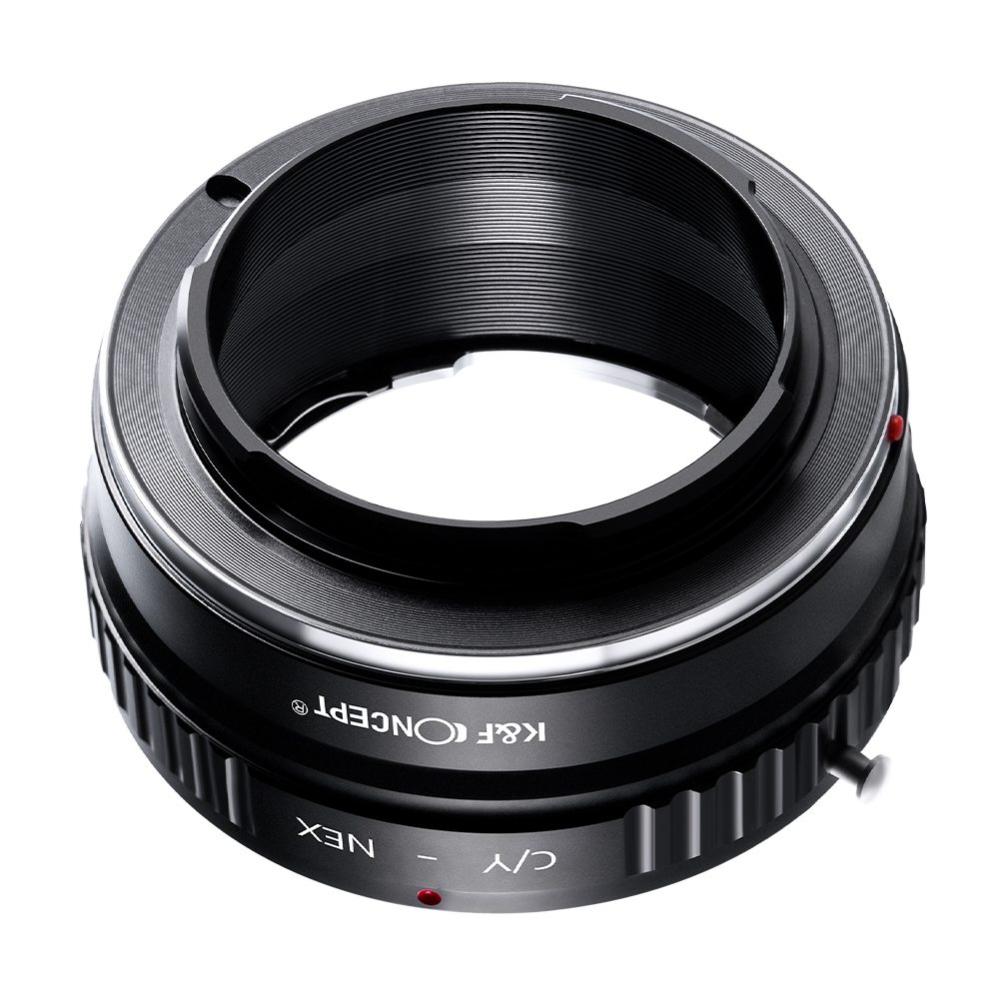 K&F Concept K&F Objektivadapter till Contax/Yashica objektiv for Sony E kamerahus
