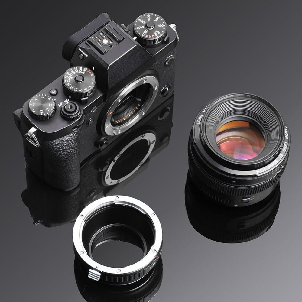 K&F Concept K&F Concept Objektivadapter for Canon EF/EF-S objektiv for Fujifilm X kamerahus
