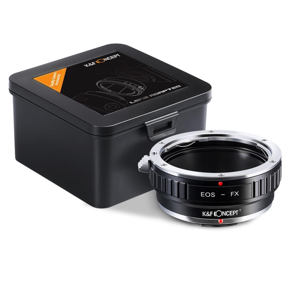 K&F Concept K&F Concept Objektivadapter for Canon EF/EF-S objektiv for Fujifilm X kamerahus