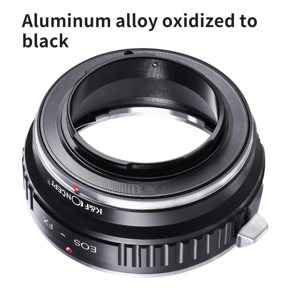 K&F Concept K&F Concept Objektivadapter for Canon EF/EF-S objektiv for Fujifilm X kamerahus