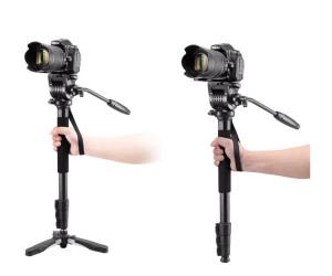 Weifeng Weifeng Enbensstativ med videohode & føtter 160cm 5kg