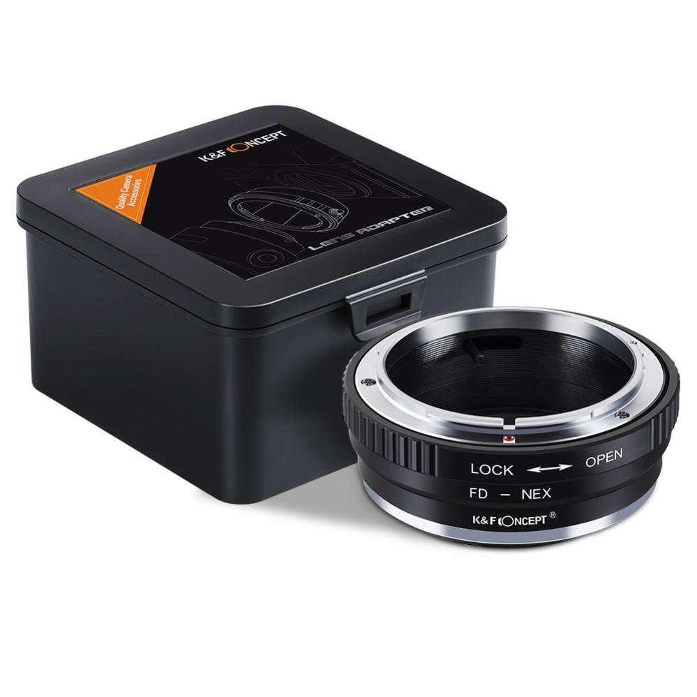 K&F Concept K&F Objektivadapter till Canon FD objektiv for Sony E kamerahus