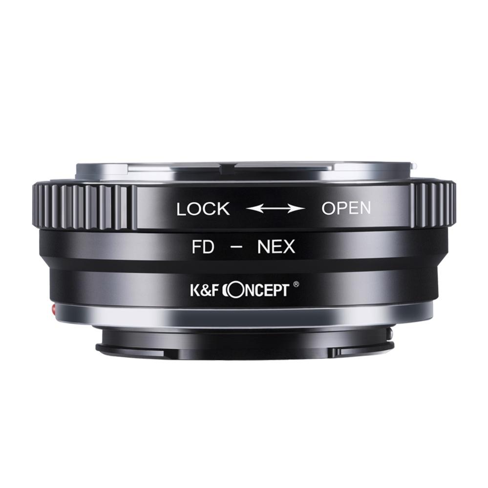 K&F Concept K&F Objektivadapter till Canon FD objektiv for Sony E kamerahus