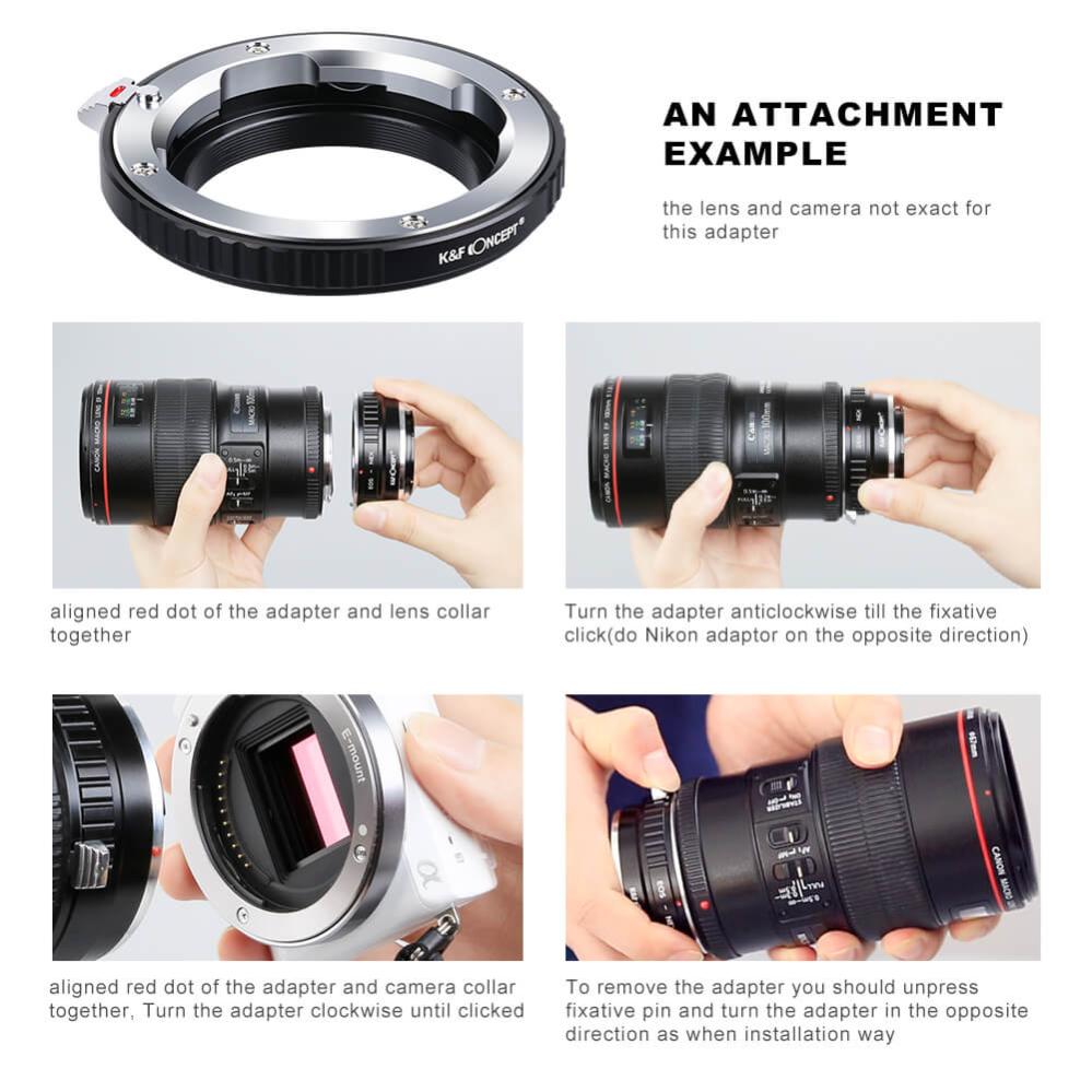 K&F Concept K&F Concept Objektivadapter till Leica M objektiv for Micro 4/3 kamerahus