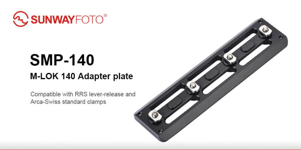 Sunwayfoto Sunwayfoto smp-140 adapterplatta for arca och m-lok