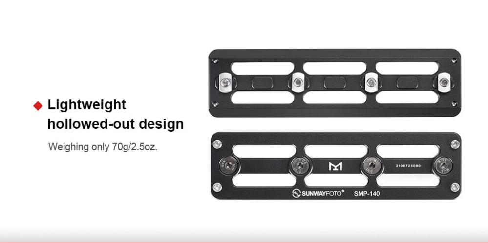 Sunwayfoto Sunwayfoto smp-140 adapterplatta for arca och m-lok