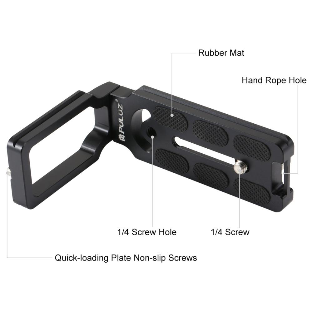 Puluz Universal l-bracket for systemkameraer – stabil fotografering i portrettmodus
