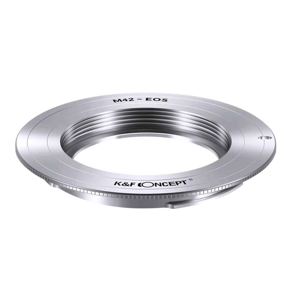 K&F Concept K&F Concept Objektivadapter till M42 objektiv för Canon EOS kamerahus