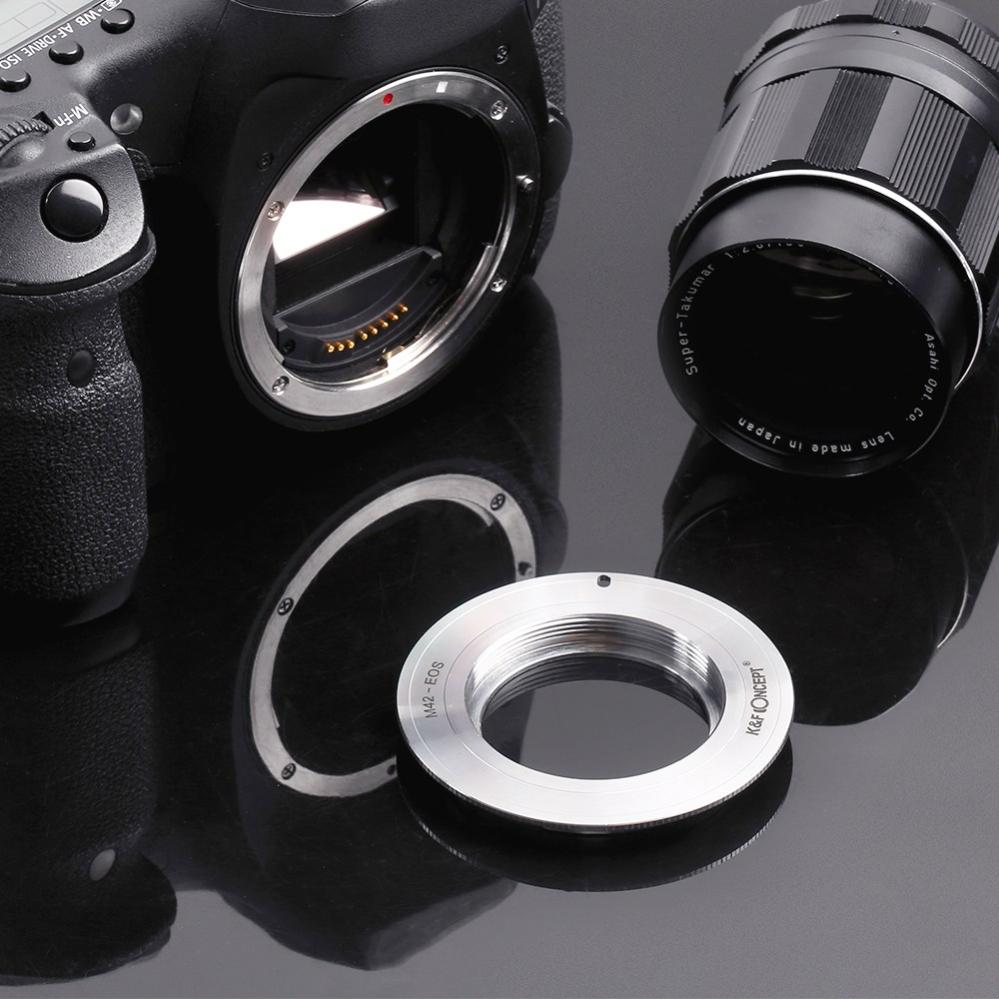 K&F Concept K&F Concept Objektivadapter till M42 objektiv för Canon EOS kamerahus
