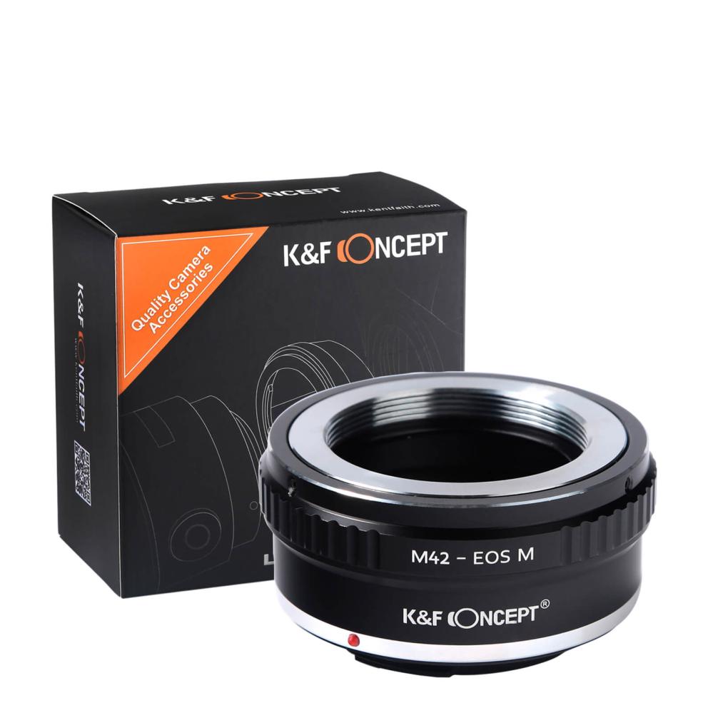 K&F Concept K&F Objektivadapter for M42 objektiv for Canon EOS M kamerahus