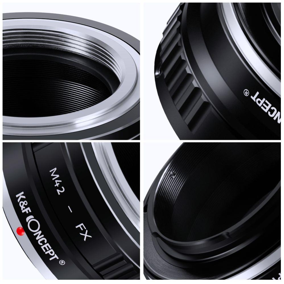 K&F Concept K&F Concept Objektivadapter for M42 objektiv for Fujifilm X kamerahus