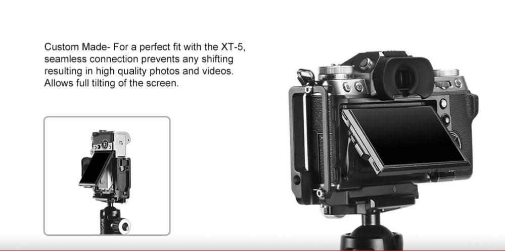 Sunwayfoto Sunwayfoto l-bracket for Fujifilm X-T5