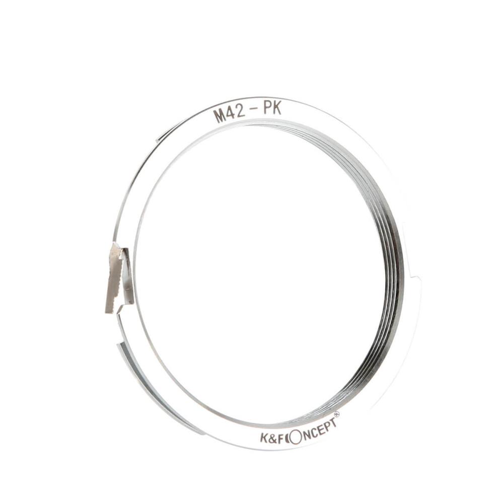 K&F Concept K&F Objektivadapter till M42 objektiv for Pentax K kamerahus