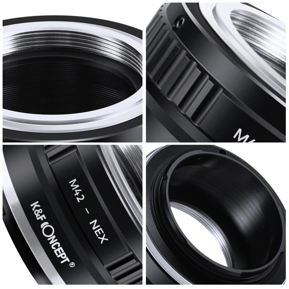 K&F Concept K&F Concept Objektivadapter till M42 objektiv for Sony E kamerahus
