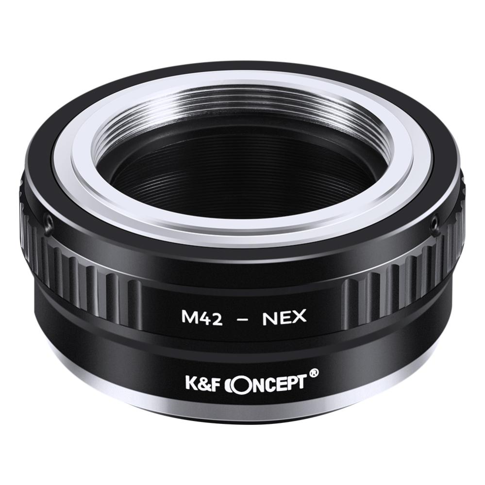 K&F Concept K&F Concept Objektivadapter till M42 objektiv for Sony E kamerahus