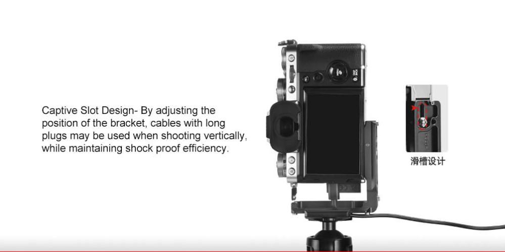 Sunwayfoto Sunwayfoto l-bracket for Fujifilm X-T5