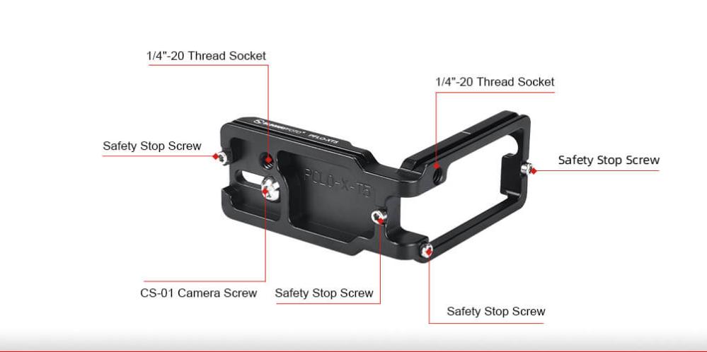 Sunwayfoto Sunwayfoto l-bracket for Fujifilm X-T5