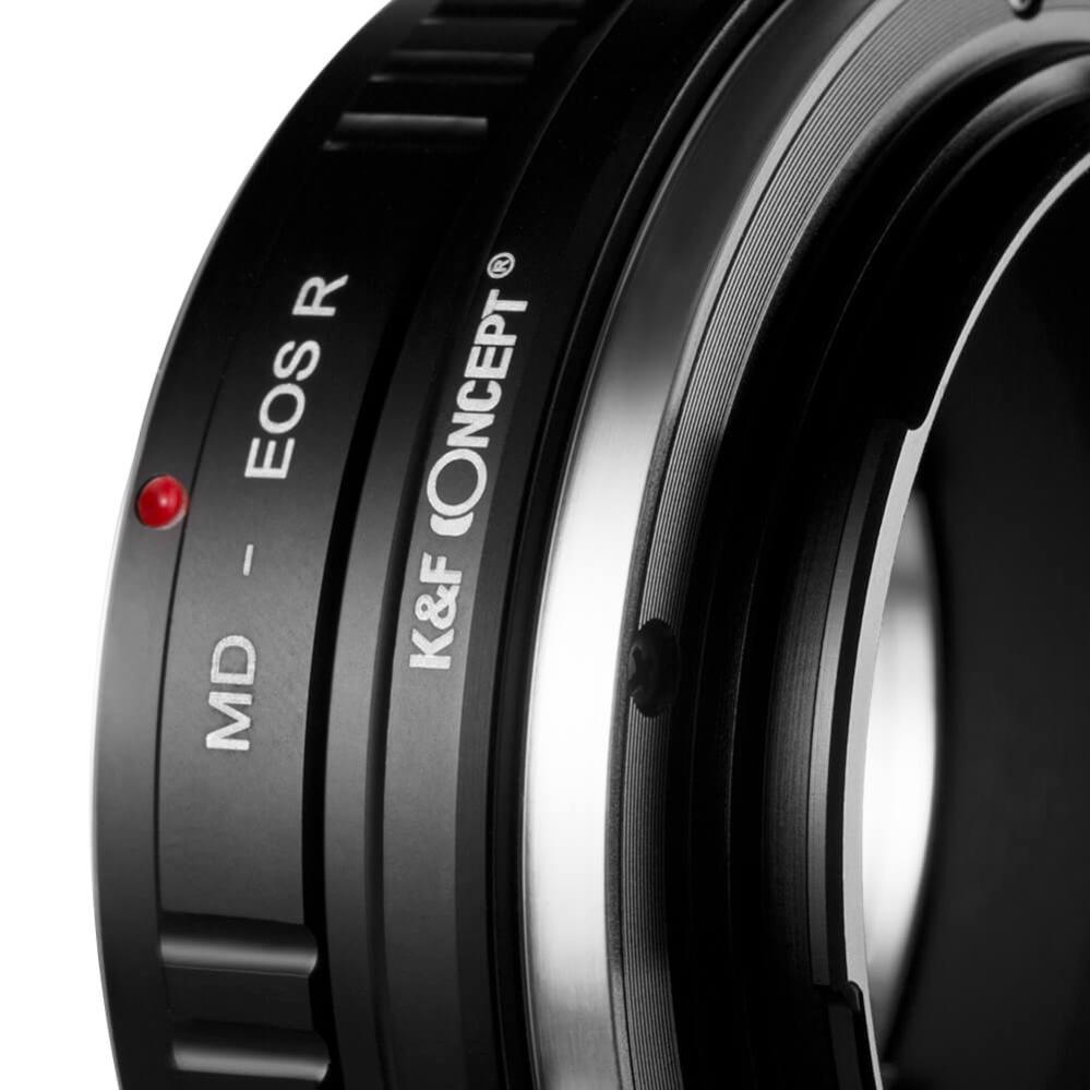 K&F Concept K&F Objektivadapter for Minolta MD objektiv for Canon EOS R kamerahus