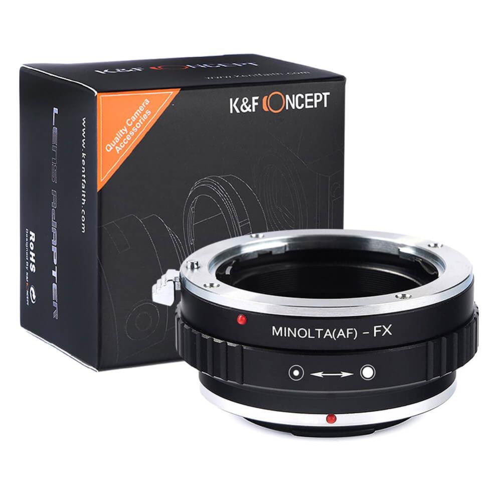 K&F Concept K&F Concept Objektivadapter for Minolta/Sony A for Fujifilm X kamerahus