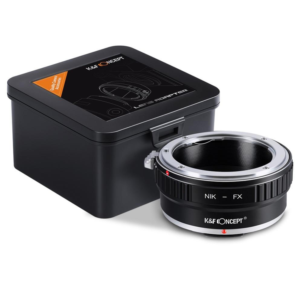 K&F Concept K&F Concept Objektivadapter for Nikon F objektiv for Fujifilm X kamerahus