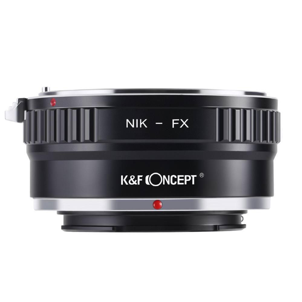 K&F Concept K&F Concept Objektivadapter for Nikon F objektiv for Fujifilm X kamerahus