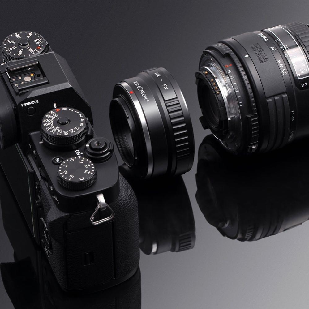 K&F Concept K&F Concept Objektivadapter for Nikon F objektiv for Fujifilm X kamerahus