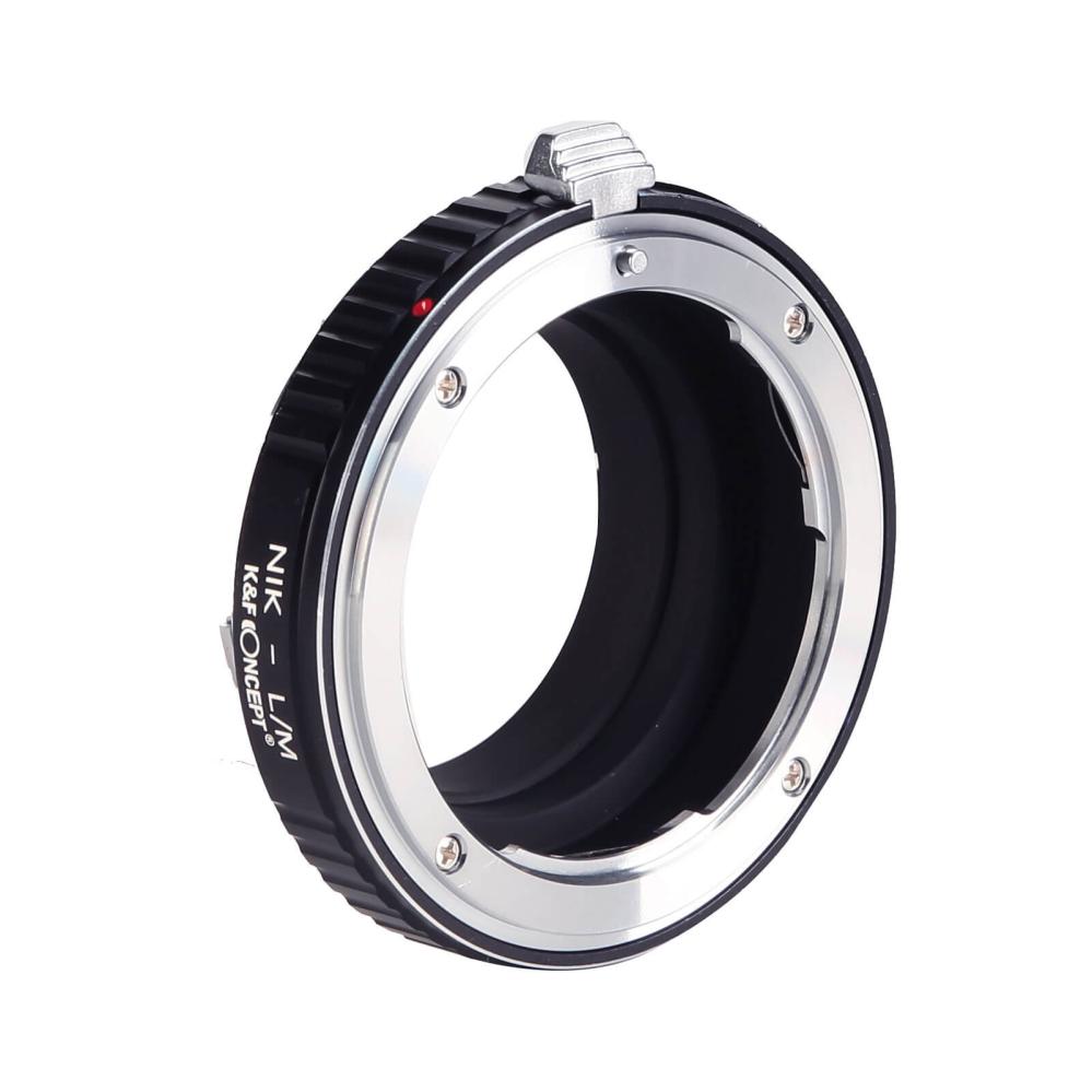 K&F Concept K&F Concept Objektivadapter till Nikon F objektiv for Leica M kamerahus