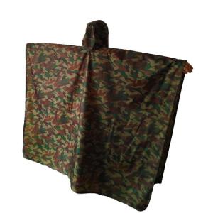 Unbranded Kamouflagefärgad Regnponcho