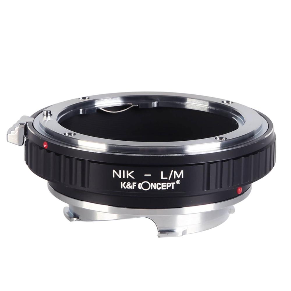 K&F Concept K&F Concept Objektivadapter till Nikon F objektiv for Leica M kamerahus