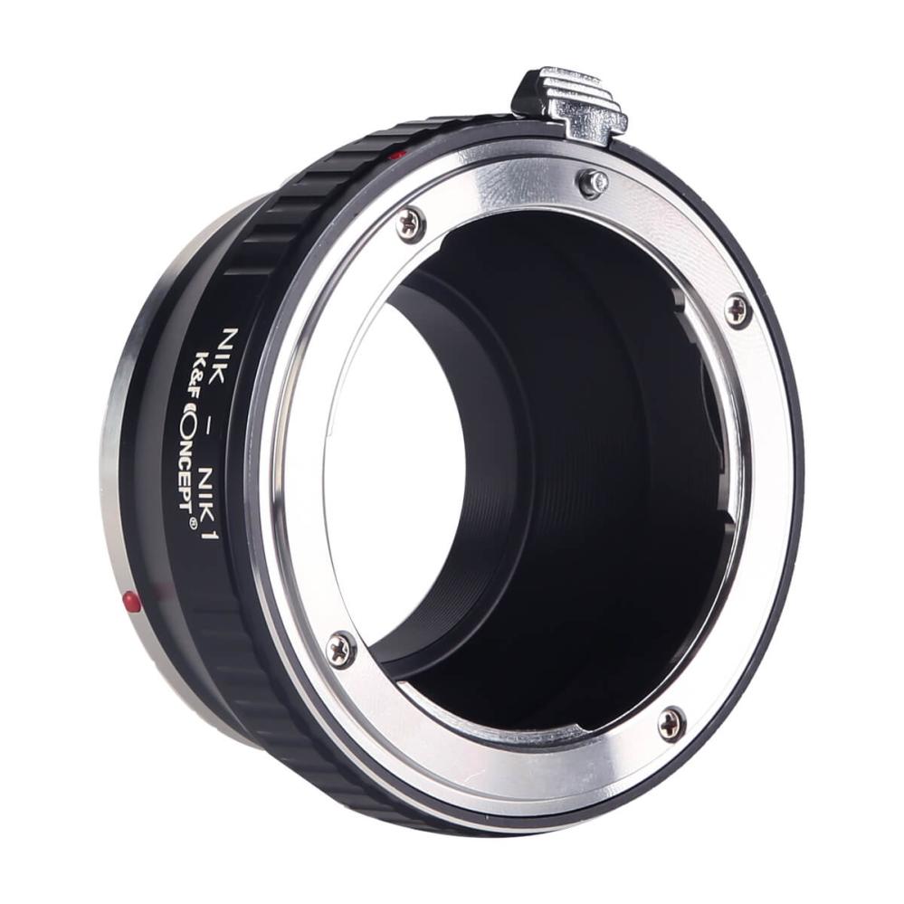 K&F Concept K&F Objektivadapter till Nikon F objektiv for Nikon 1 kamerahus