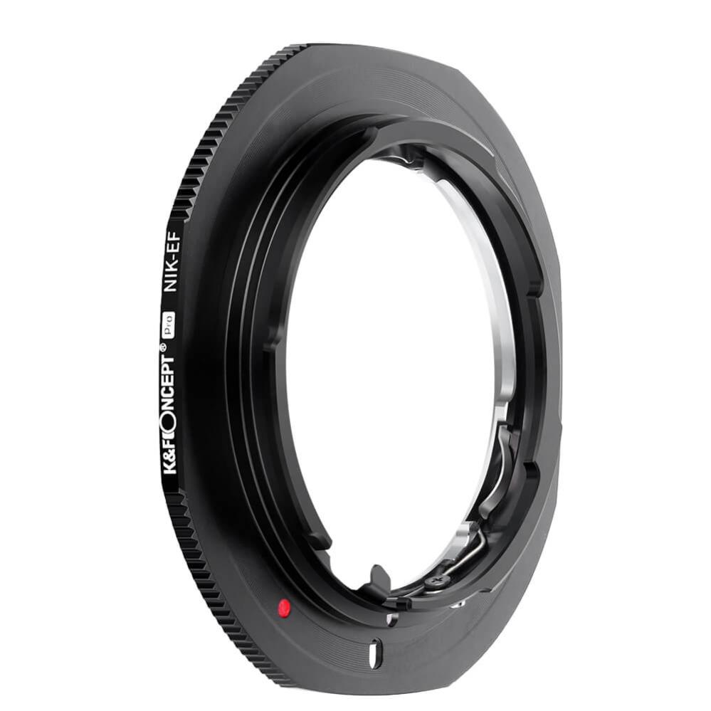 K&F Concept K&F Objektivadapter till Nikon F/AF AI AI-S objektiv för Canon EOS kamerahus