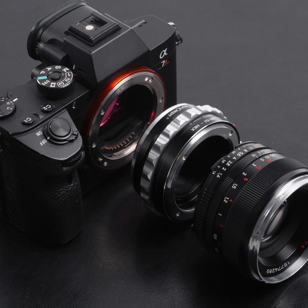 K&F Concept K&F Objektivadapter till Nikon G objektiv for Sony E kamerahus